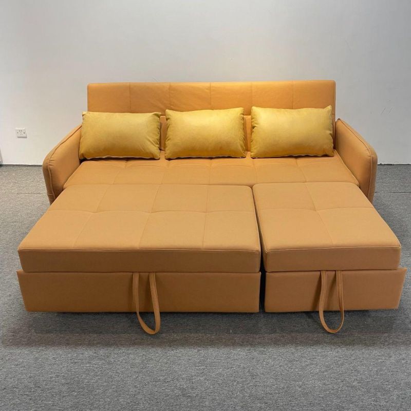 Sofa Bed Dual-Use Removable and Washable Push-Pull Telescopic Multi-Functional