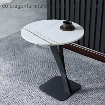 Hot Sale Steel End Table with Top for Home Furniture