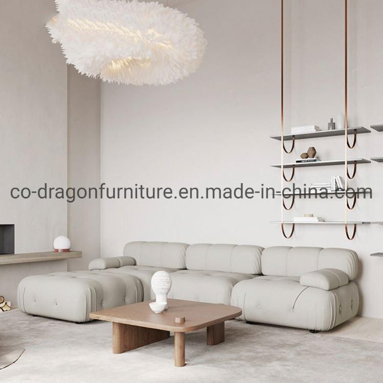 2022 New Design Low Back Living Room Sofa with Arm