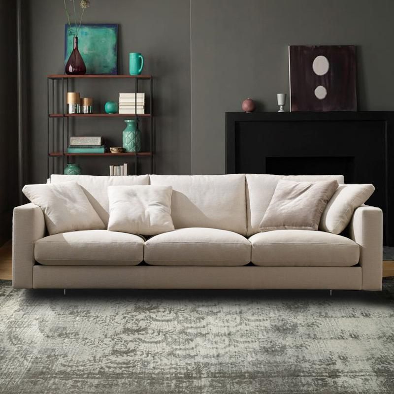 Wholesale Modern Hot Sell Home Living Room Wooden Frame 1-3 Sectional Sofa