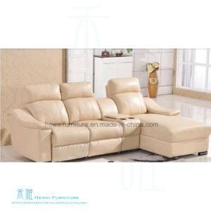 Modern Living Room L-Shape Recliner Sofa Set (HW-8213S)