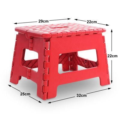 Convenient Plastic Folding Stool Household Folding Stool