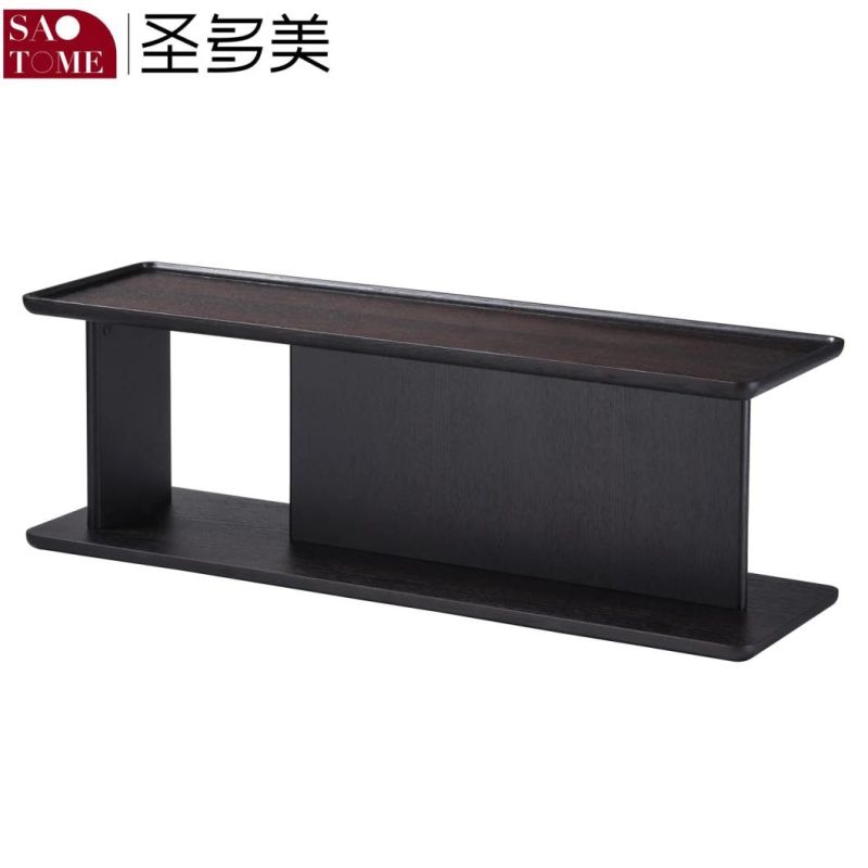 Rectangular Wooden Side Table of Modern Living Room Furniture