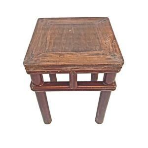 Asian Antique Furniture Old S. Q Stool