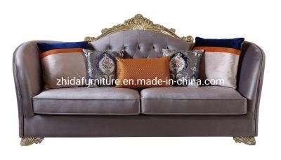 Italian Velvet Living Room New Design 3 Seater Classic America Sofa for Seating Room