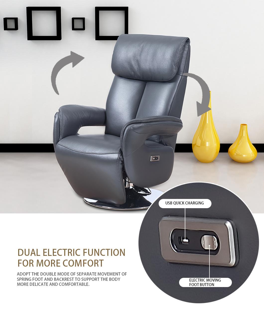 Single Person Electric Lazy Reclining Rocking Chair Multi-Functional Sofa