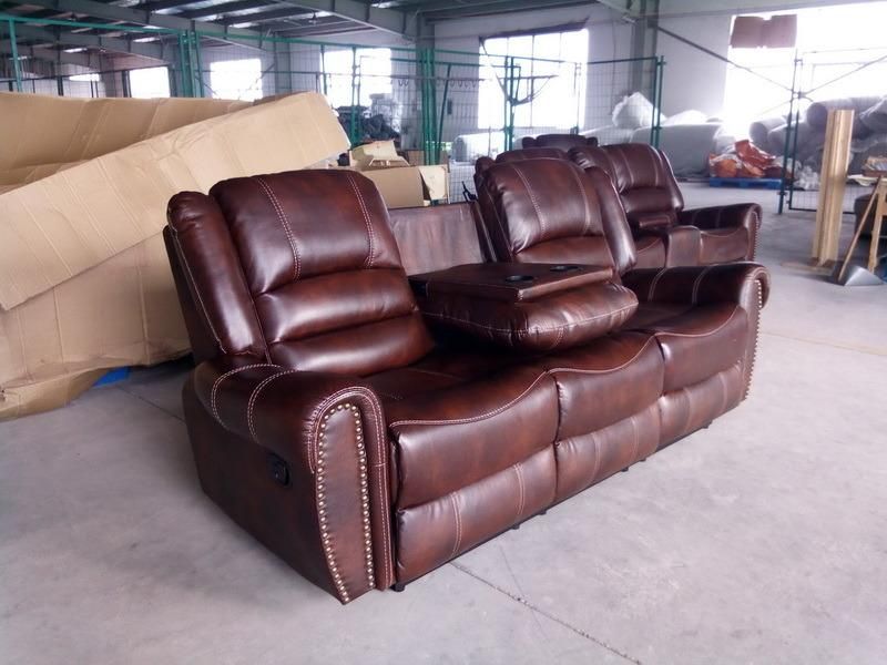 Air Leather Recliner Sofa for Living Room Furniture