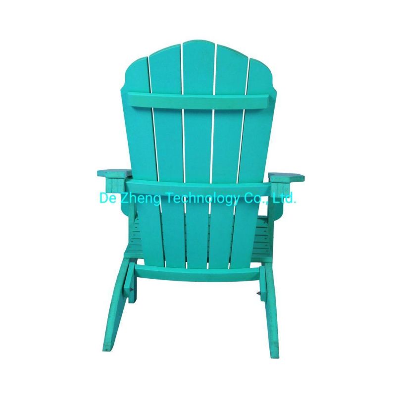 Wooden Outdoor Lounge Chair Plastic Garden Chair Outdoor HDPE Adirondack Chair