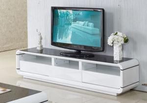 MDF Living Room TV Stand Hall Cabinet Tempered Glass Modern Home Furniture