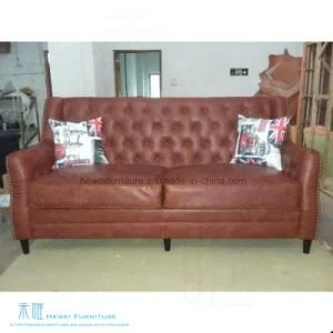 Modern Living Room Leather Sofa Set (HW-5319S)