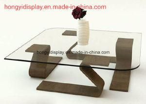 Coffee Table with Wooden Leg, Tea Table