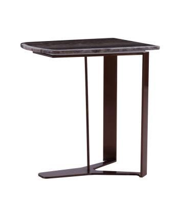 Home Furniture Living Room Tea Table with Metal Frame