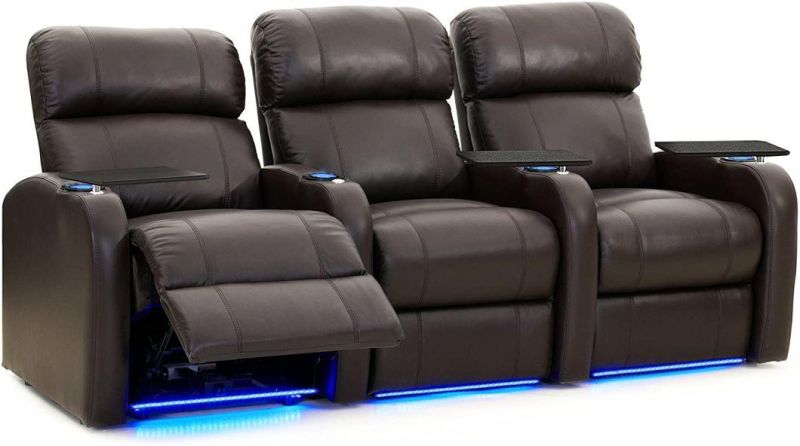 Jky Furniture Spacce Saving Modern Design Leather Home Theater Seating