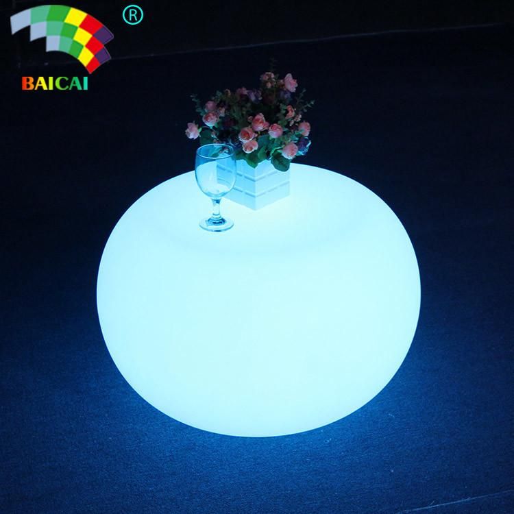 Fahsionable Luminous Rotational Molding Nail Tables