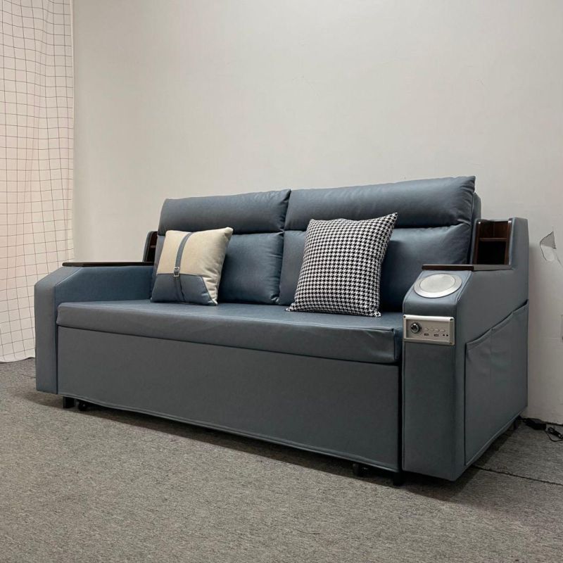 Three Pull Sofa with Audio Rechargeable Sofa Bed