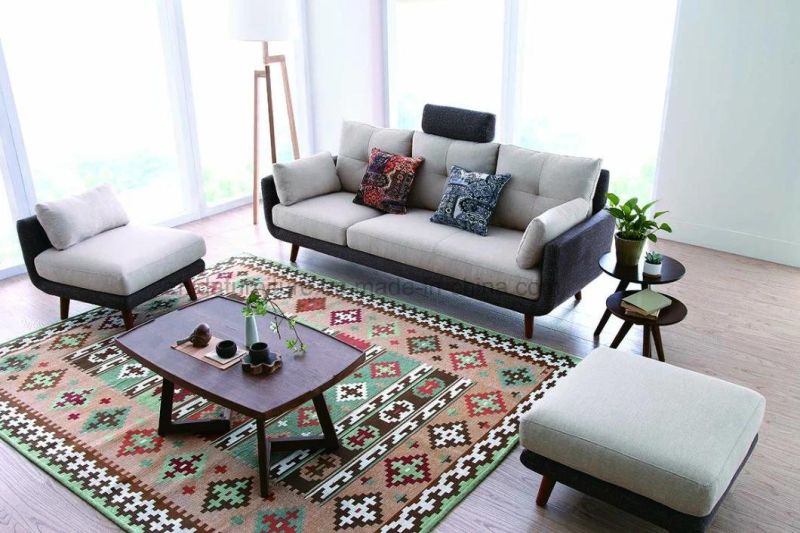 Modern Style Simple Design Living Room Fabric Sofa