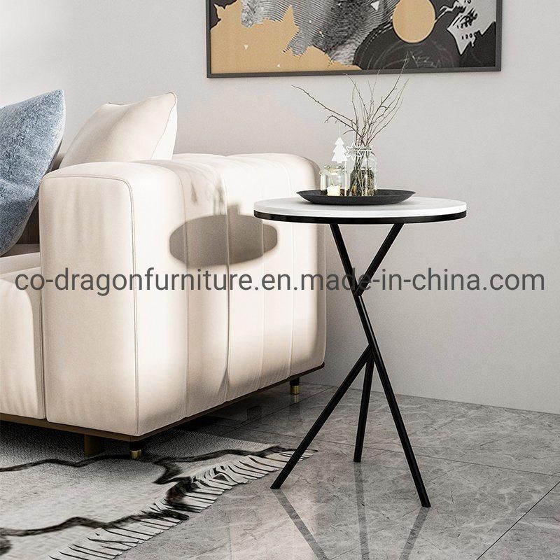 Luxury Fashion Home Furniture Steel Frame Side Table with Top