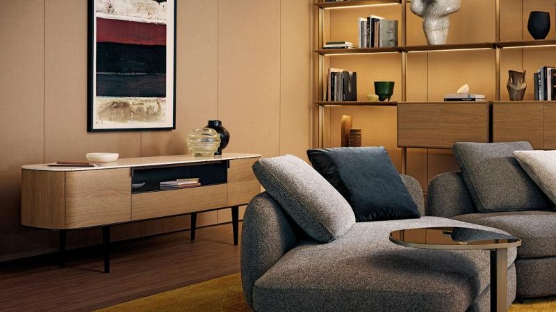 Symphony-2 Wooden TV Stand, Latest Italian Design TV Stand, Home and Hotel Furniture Custom-Made