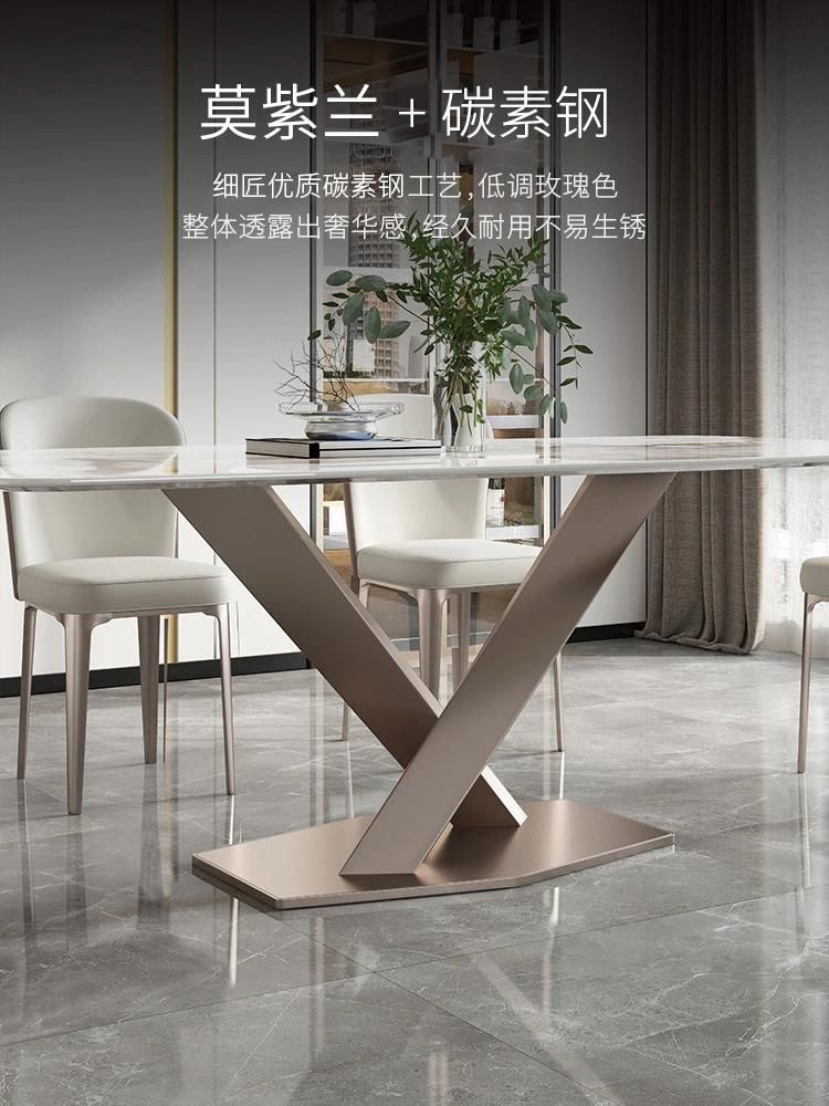 Modern Simple Popular Living Room Dining Room Furniture Net Dining Table