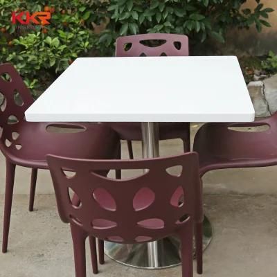 Solid Surface Table Coffee Table Dining Table Buffet Table Hotel Furniture Retaurant Table