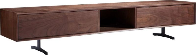 Fd35 Wooden TV Stand, Latest Design Wooden TV Stand in Home and Hotel Furniture Customized