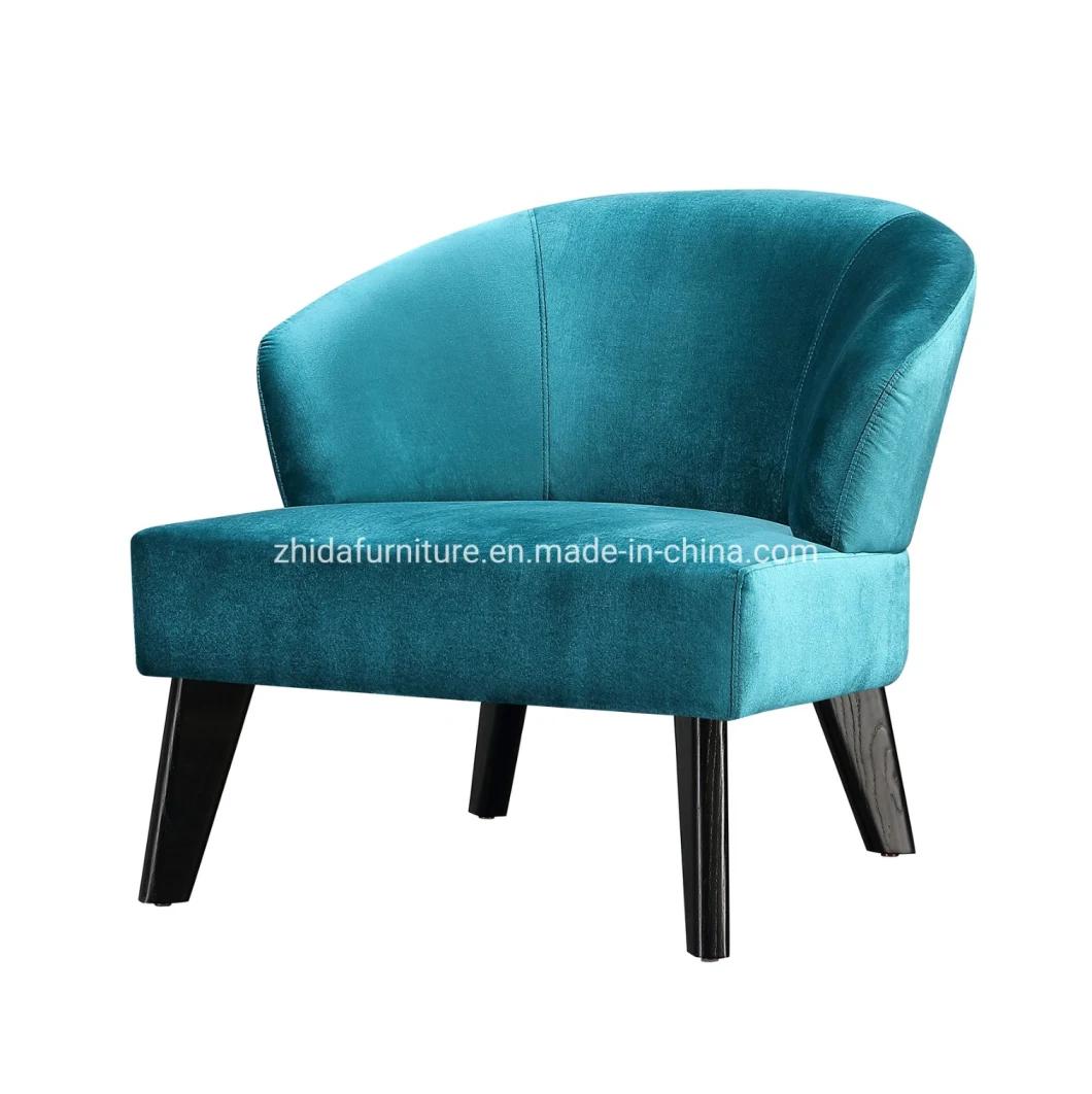 Modern Classic Style Hotel Chair with Wood Leg