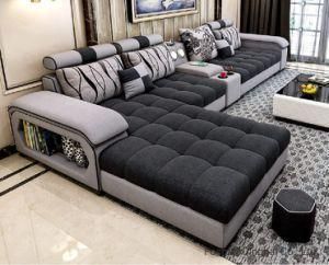 Best Storage Function Sofa Fabric Sofa USB Function Sofa