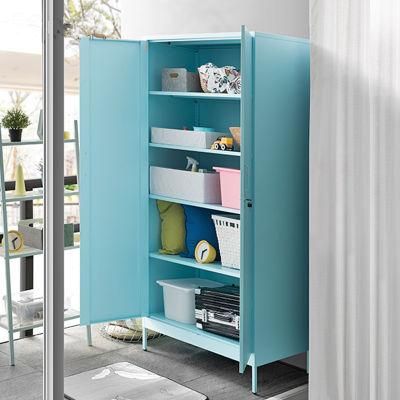 2 M High Balcony Open Door Locker Large Storage Wardrobe Cabinet