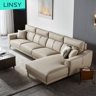 Linsy Leather Sofa Set Furniture Living Room Dark Green Leather Sofa Design S100