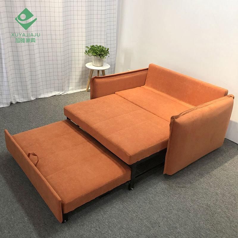 Waterproof and Scratch Proof Technology Three State Sofa Bed