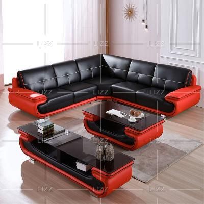 Foshan China Lizz Furniture Living Room Sofa L Shape Sofa