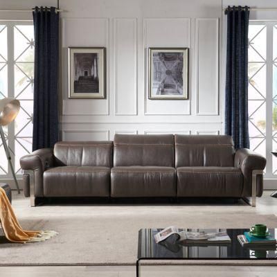 Modern Fabric Sofa Living Room Italian Pole Sofa Simple Electric Multi-Functional Sofa Multi-Functional Combination Sofa