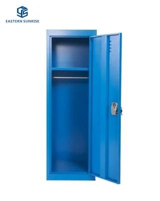 Living Room Metal Clothes Cabinets Locker with One Door