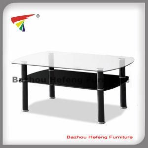 Cheap Tempered Glass Coffee Table for Home Furniture (CT034)