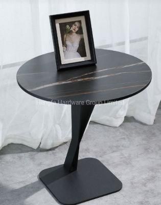 Antique Minimalism Style Iron Tea Coffee Side Table