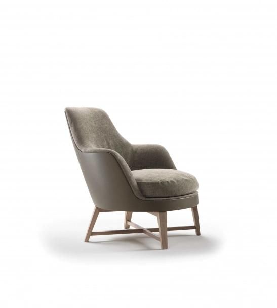 Ffl-18 Leisure Chair, Metal or Wood Frame, Modern Design Chair in Home and Hotel