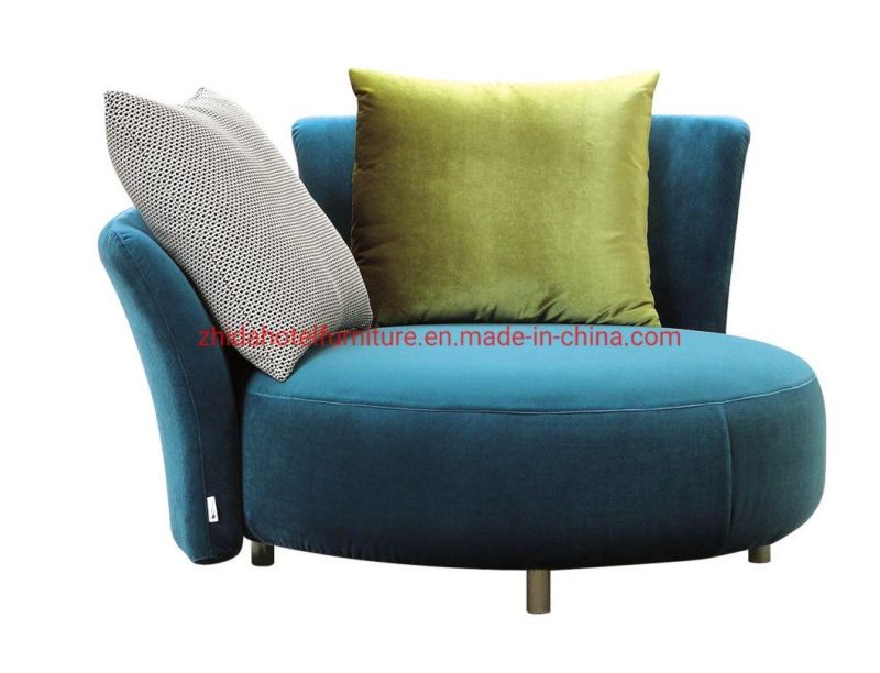 Japanese Style Modern Fabric Wooden Leg Sofa for Living Room