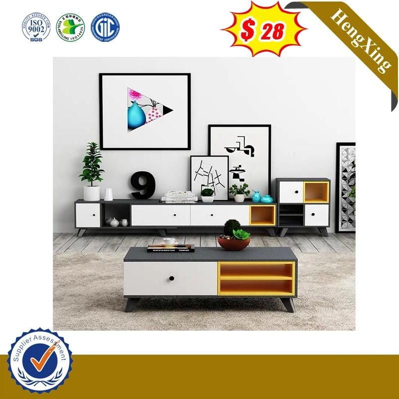 2020 Modern Plasama Simple No Handle Design Office Plastic TV Table