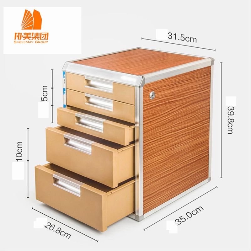 Modern Lateral Office Filing Cabinets with Lock and Storage Shelves