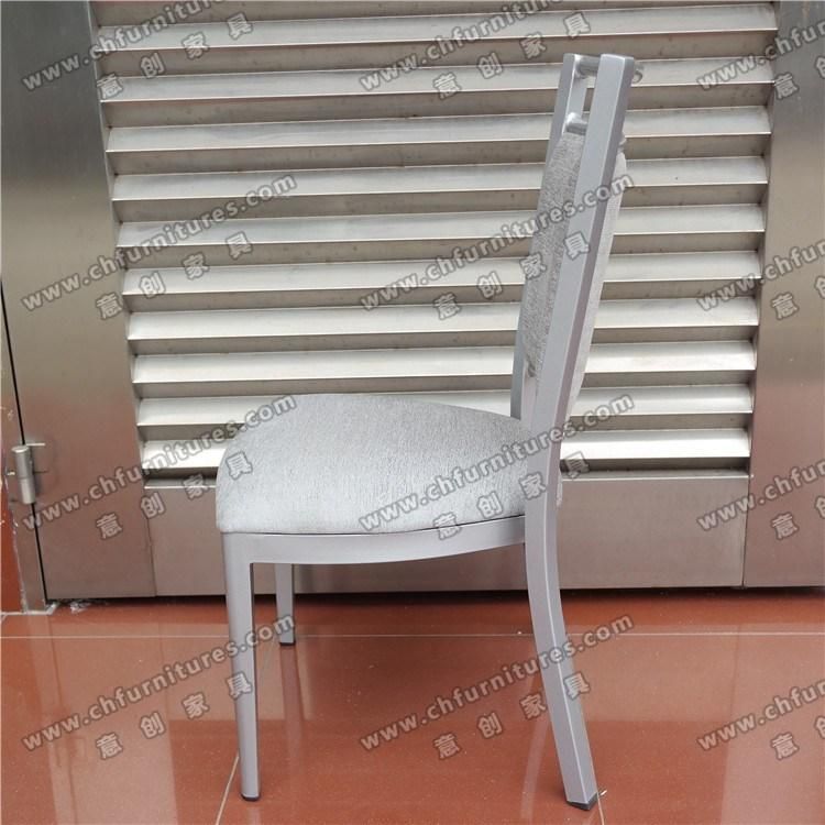 Hotel Luxury Dining Chair Aluminum Banquet Furniture (YC-D82)