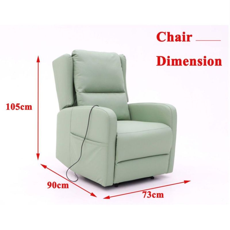 Geeksofa Modern Living Room Luxury Adjustable Electric Recliner Chair with Kneading Massage and Heating Function