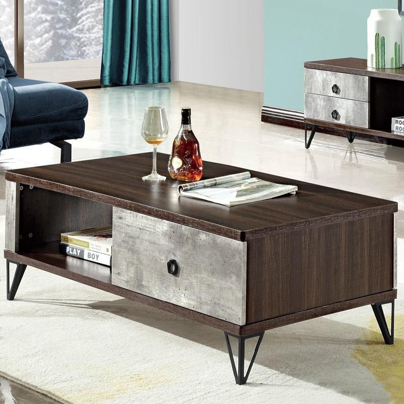 Minimalist Living Room Furniture Coffee Table TV Cabinet Combination Set