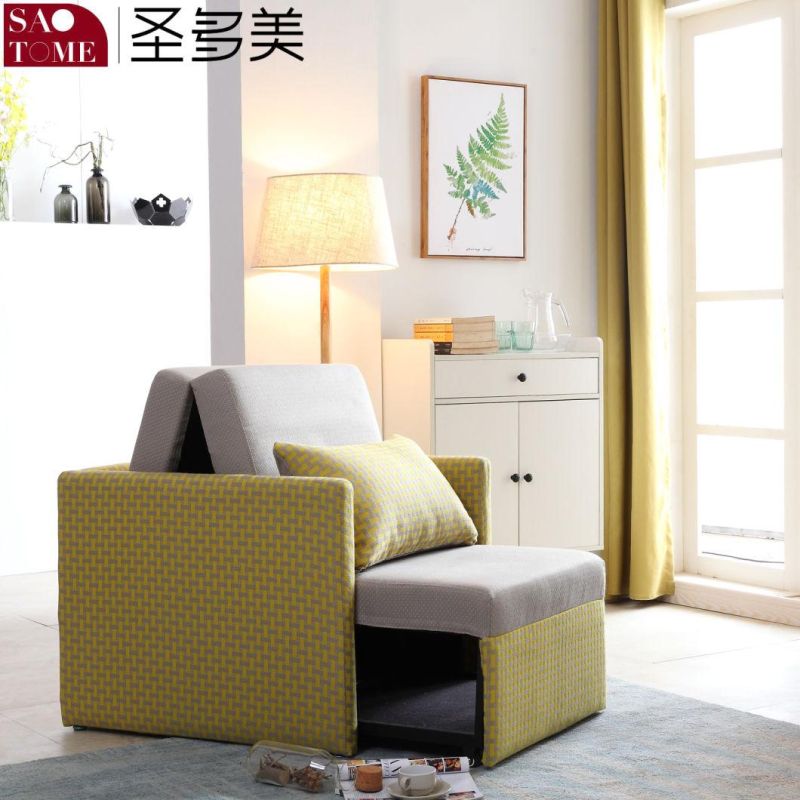 Modern Fabric Foldable Single Sofa Bed