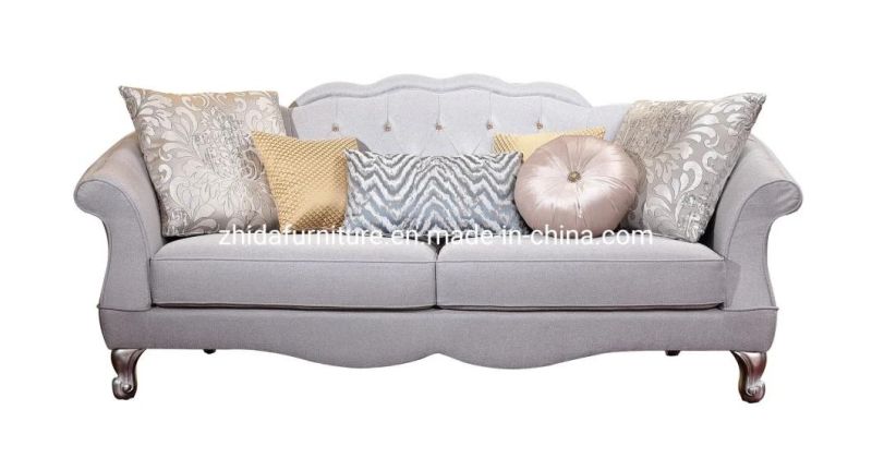 Luxury Classical Fabric Sofa Living Room Furniture Sets