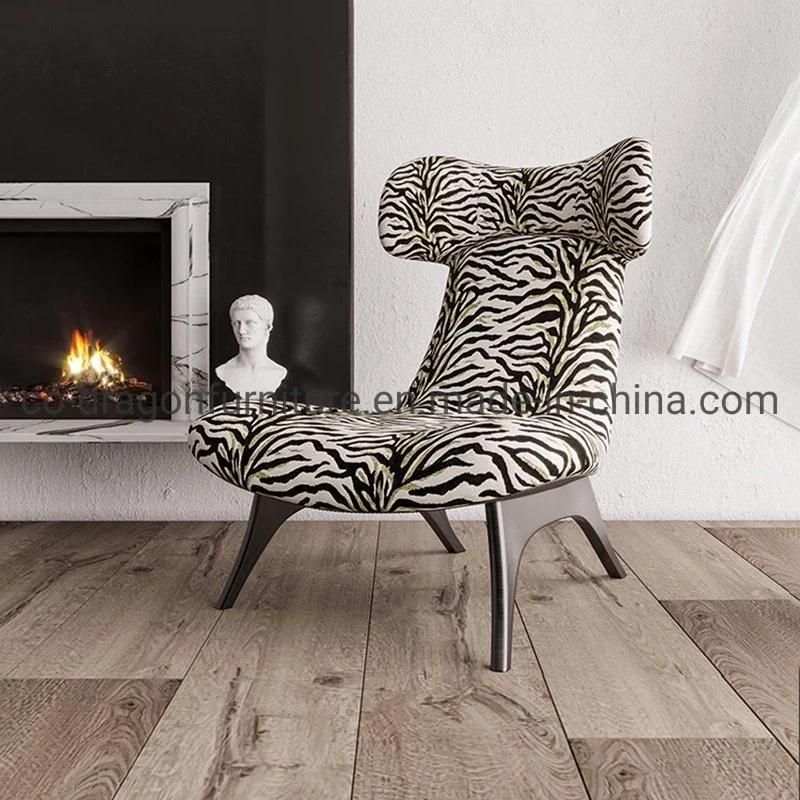 Fashion High Back Livingroom Furniture with Leather and Wooden Frame