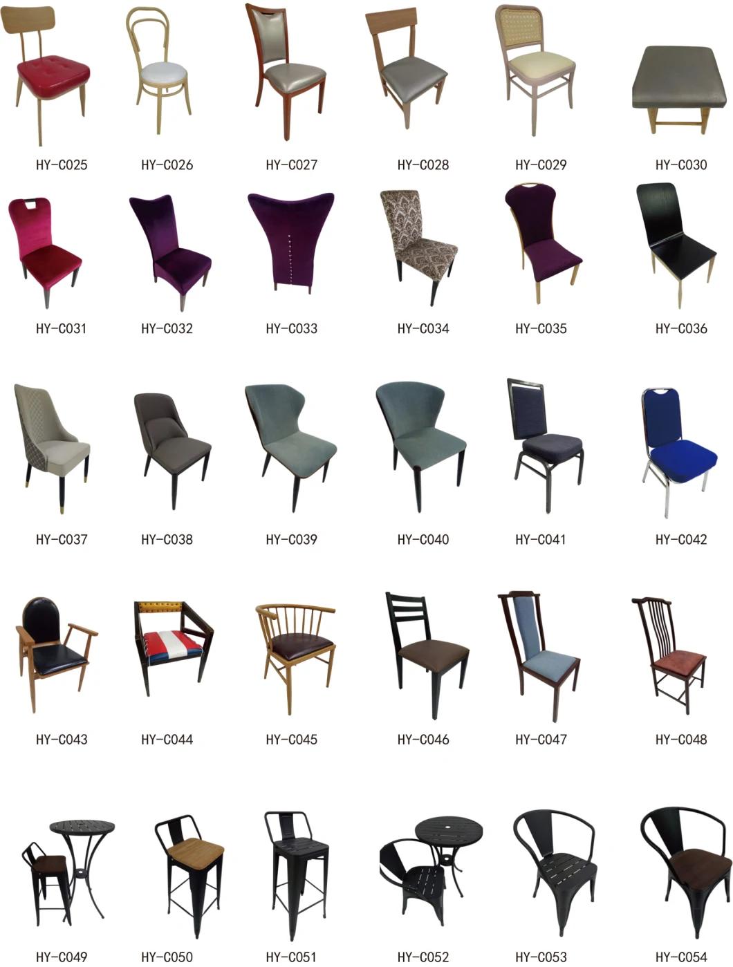 Modern Restaurant Furniture Hotel Hall Living Room Chair Clear Steel Furniture Dining Table Chair Wedding Chair Banquet Party Chiavari Chair