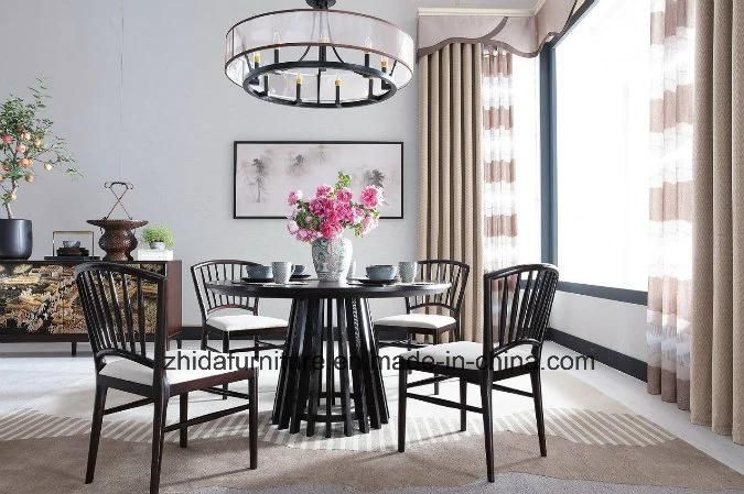 Oriental Antique Furniture Black Dining Table