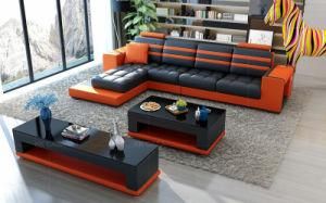 Design Home Furniture Living Room Furniture Leather or Fabric Sofa