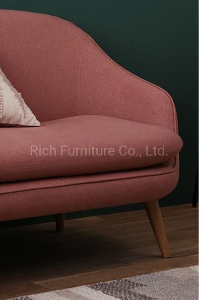 Modern Home Furniture Newest Popular Fabric Velvet Sofa