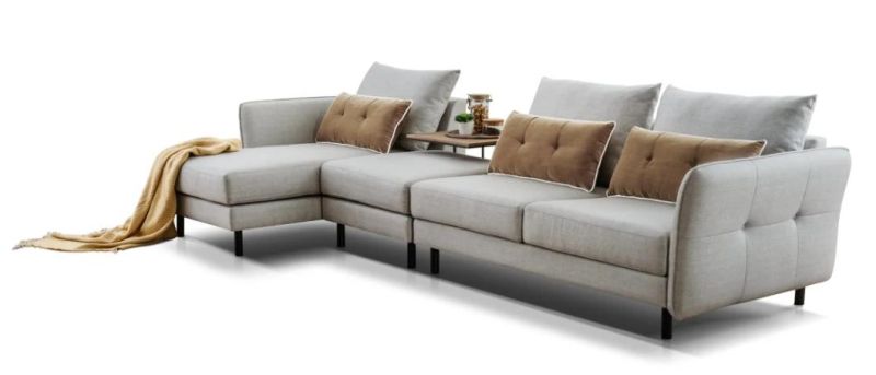 Fabric Modern Living Room Furniture Chinese Home Reception Restaurant Sofa